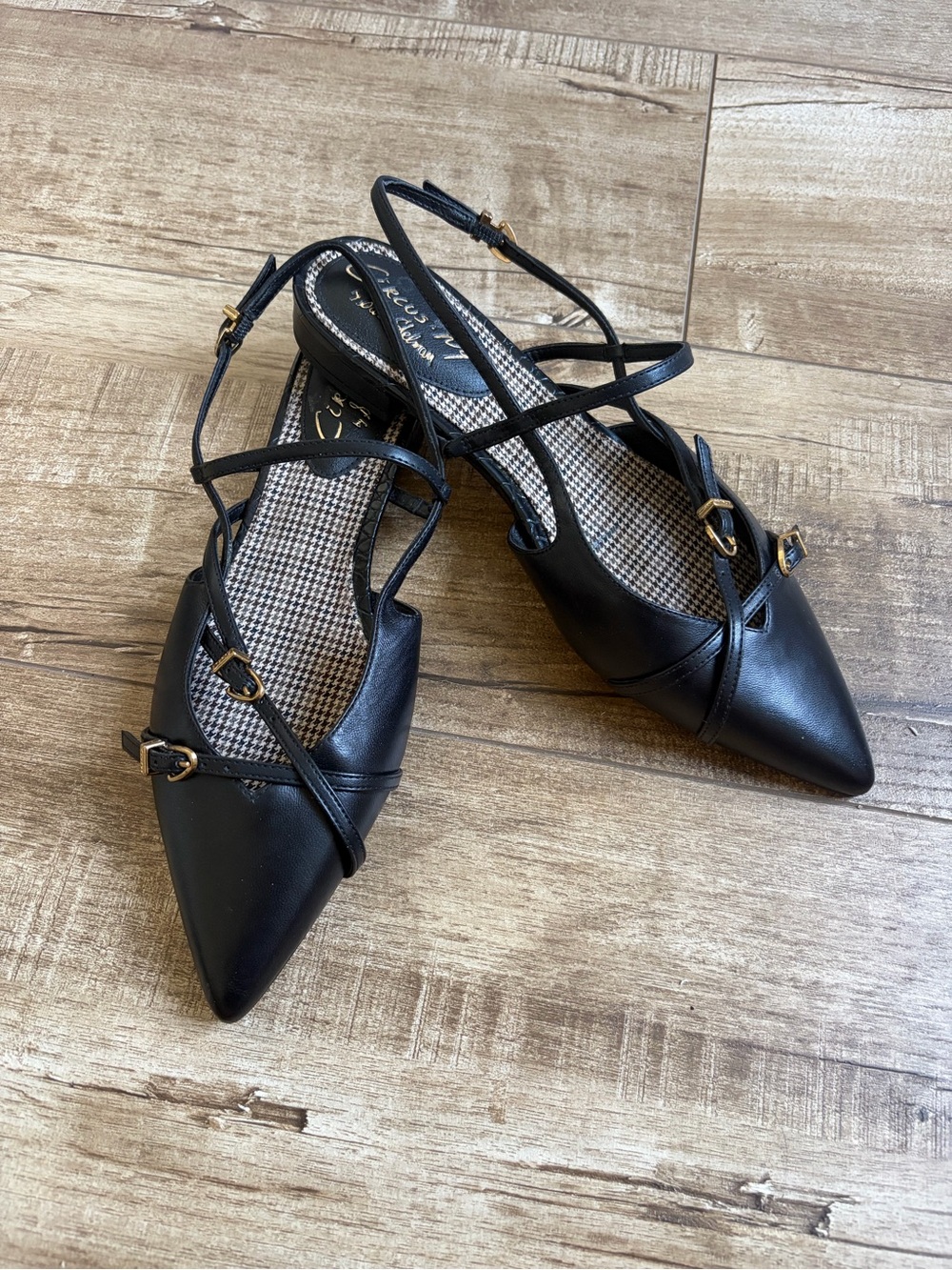 [NWOT] Sam Edelman Lindley Pointed Toe Strappy Flats